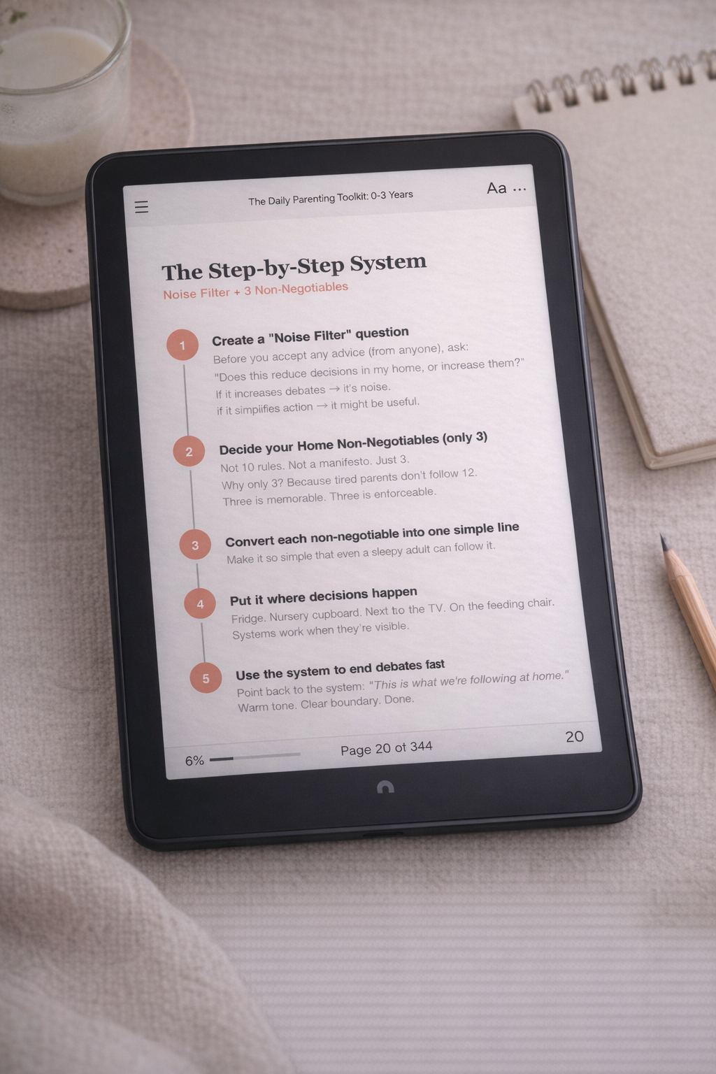 The Daily Parenting Toolkit Book