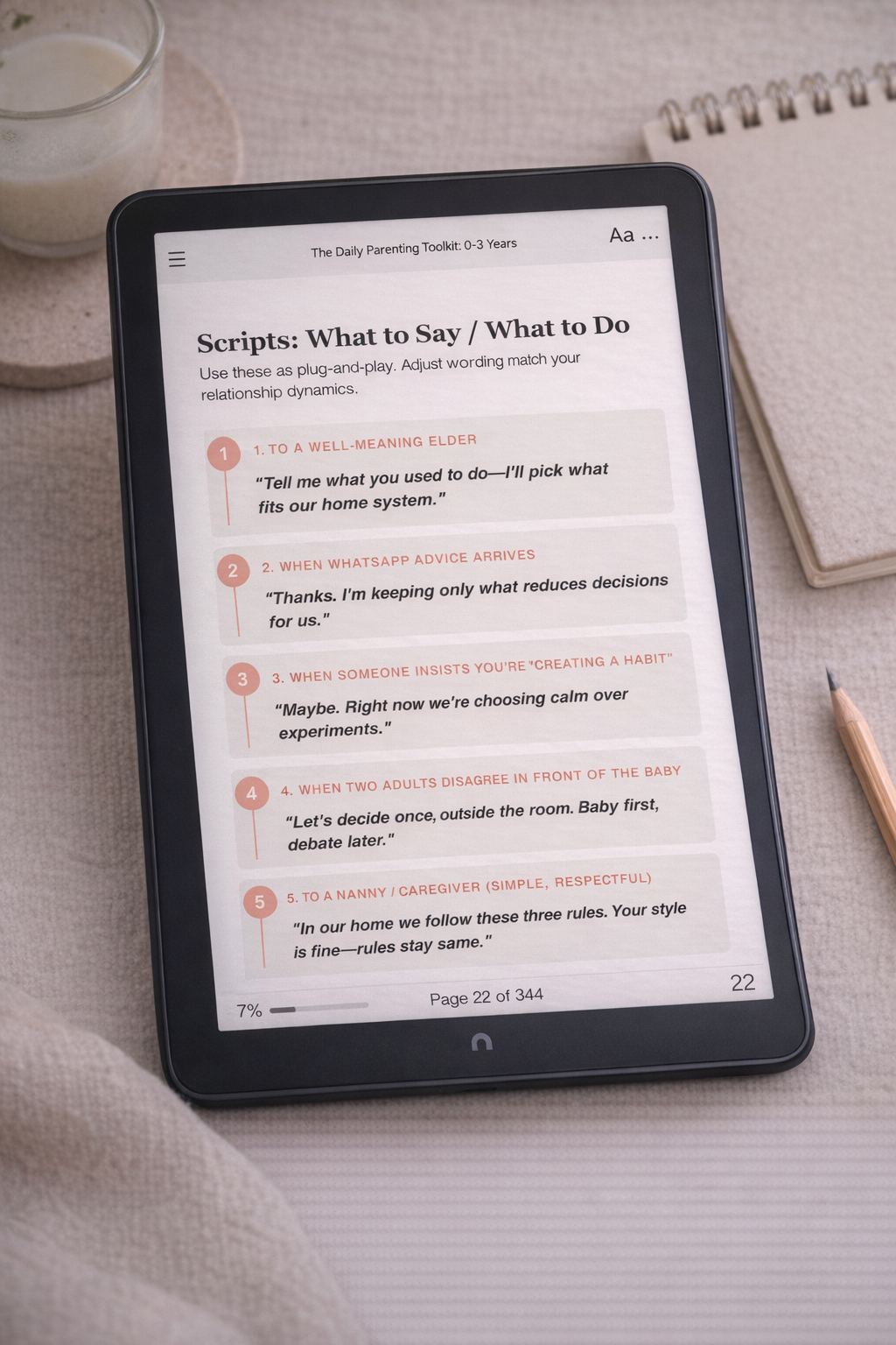 The Daily Parenting Toolkit Book